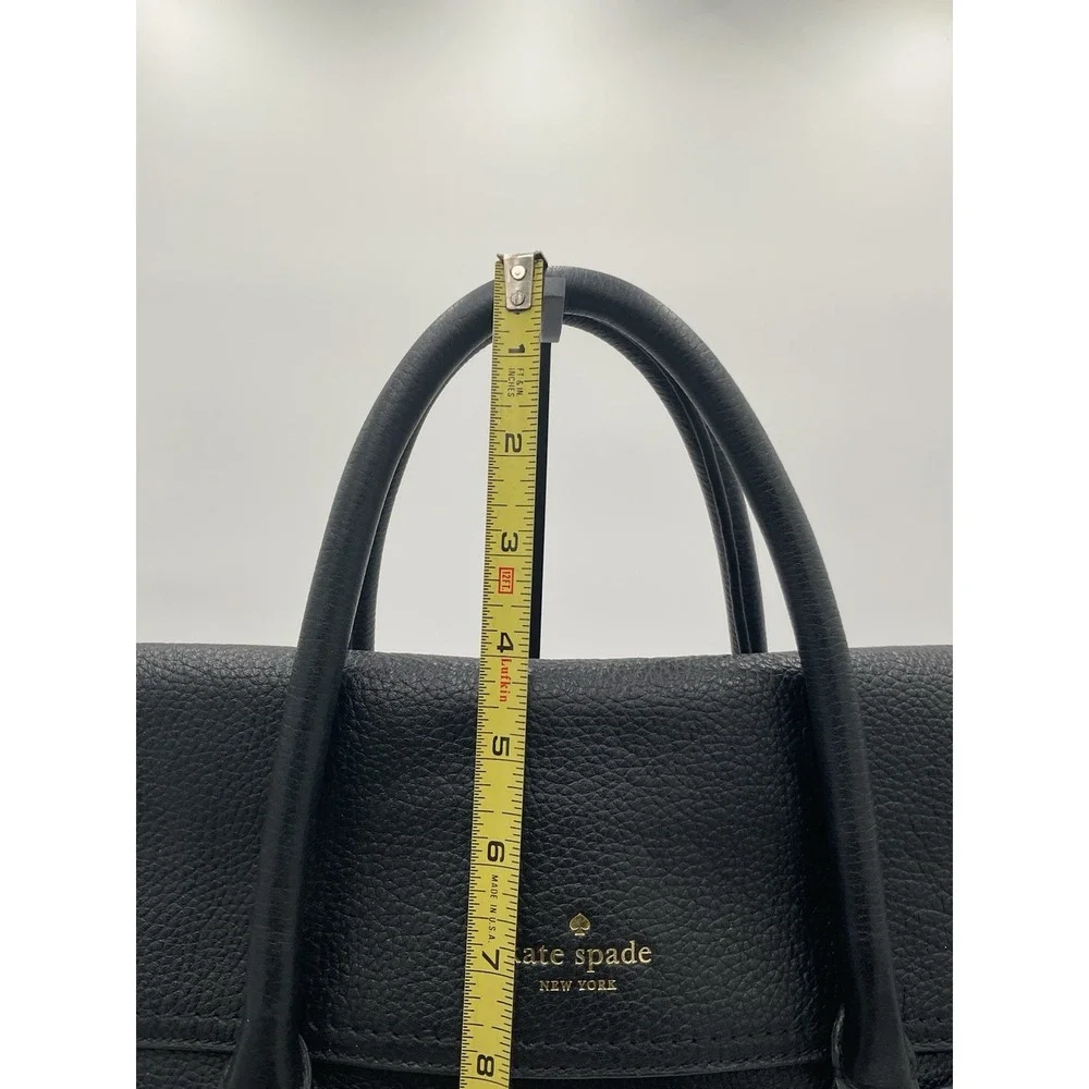 Kate Spade Mccall Street Nicolle Women's Black Leather Shoulder Bag Satchel